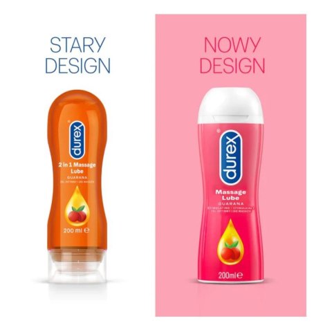 Durex żel intymny i do masażu 2w1 Stymulujący 200ml Durex żel intymny i do masażu 2w1 Stymulujący 200ml