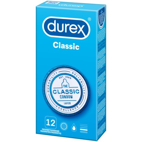 Prezerwatywy Durex Classic A12 Prezerwatywy Durex Classic A12