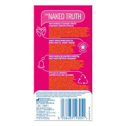 Prezerwatywy Durex Pleasuremax A12 Prezerwatywy Durex Pleasuremax A12