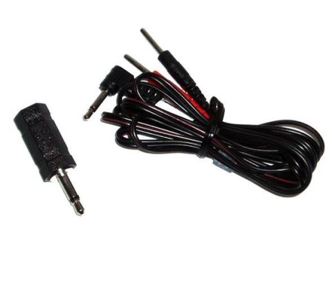 Zestaw z przejściówką z 2.5/3.5mm jack na 2mm pin Zestaw z przejściówką z 2.5/3.5mm jack na 2mm pin