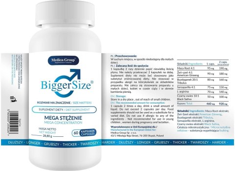 BiggerSize - Kapsułki BiggerSize - Kapsułki