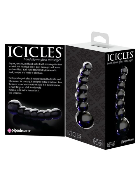 Icicles No. 66 Black Icicles No. 66 Black