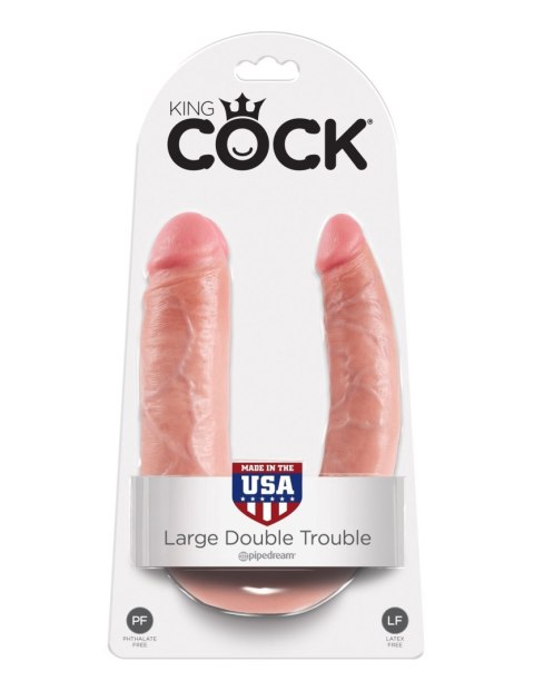 King Cock U-Shaped Large Double Trouble King Cock U-Shaped Large Double Trouble