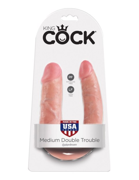 King Cock U-Shaped Medium Double Trouble King Cock U-Shaped Medium Double Trouble