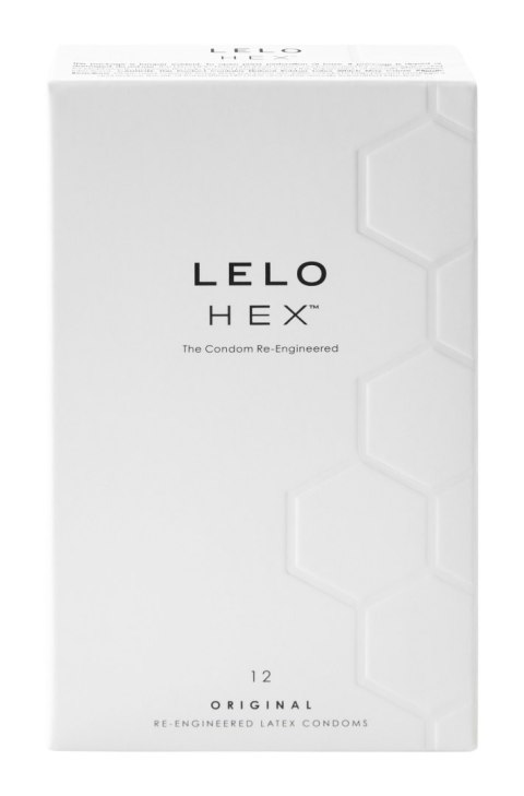 LELO - HEX Original prezerwatywy lateksowe (12 sztuk) LELO - HEX Original prezerwatywy lateksowe (12 sztuk)