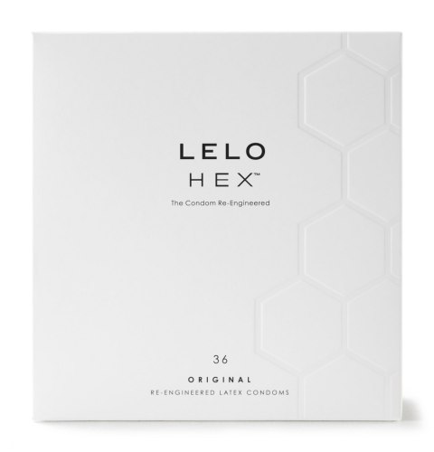 LELO - HEX Original prezerwatywy lateksowe (36 sztuk) LELO - HEX Original prezerwatywy lateksowe (36 sztuk)