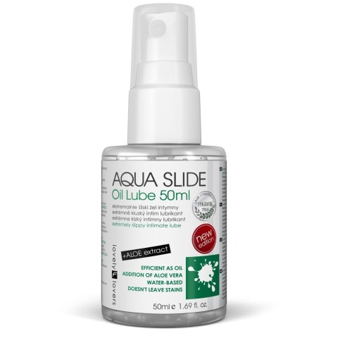 Lovely Lovers Aqua Slide Oil Lube lubrykant 50 ml Lovely Lovers Aqua Slide Oil Lube lubrykant 50 ml