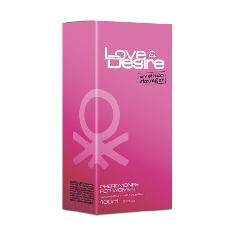 Perfumy z feromonami damskimi Love&Desire Pheromones for Women 100ml Perfumy z feromonami damskimi Love&Desire Pheromones for Women 100ml