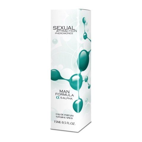 Perfumy z feromonami męskimi Sexual Attraction Man formula 15ml Perfumy z feromonami męskimi Sexual Attraction Man formula 15ml