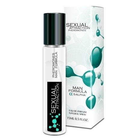 Perfumy z feromonami męskimi Sexual Attraction Man formula 15ml Perfumy z feromonami męskimi Sexual Attraction Man formula 15ml