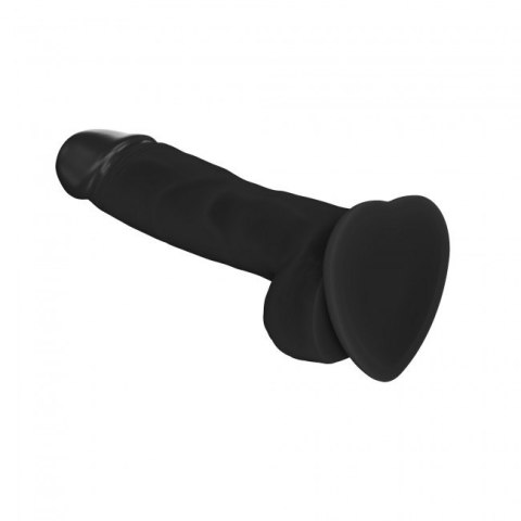 Bardzo realistyczne dildo z przyssawką Strap-on-me Soft Realistic Dildo L Black Bardzo realistyczne dildo z przyssawką Strap-on-me Soft Realistic Dildo L Black