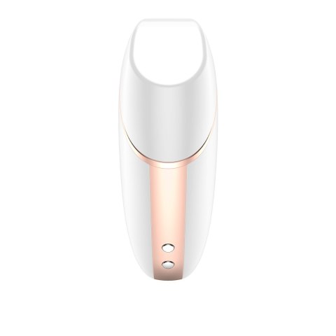 Bezdotykowy stymulator łechtaczki z aplikacją Satisfyer Love Triangle White