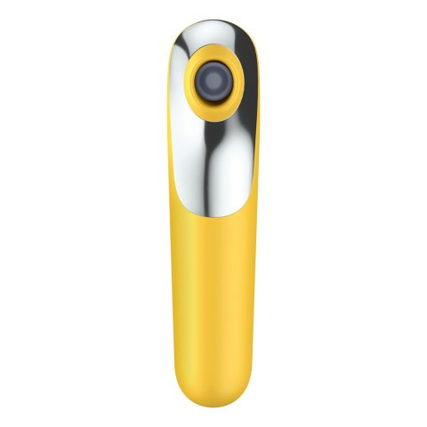 Bezdotykowy stymulator łechtaczki z wibratorem Satisfayer Dual Love Yellow Bezdotykowy stymulator łechtaczki z wibratorem Satisfayer Dual Love Yellow