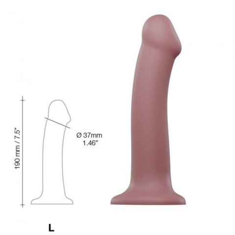 Dildo Mono Density Matte Old Rose L Dildo Mono Density Matte Old Rose L