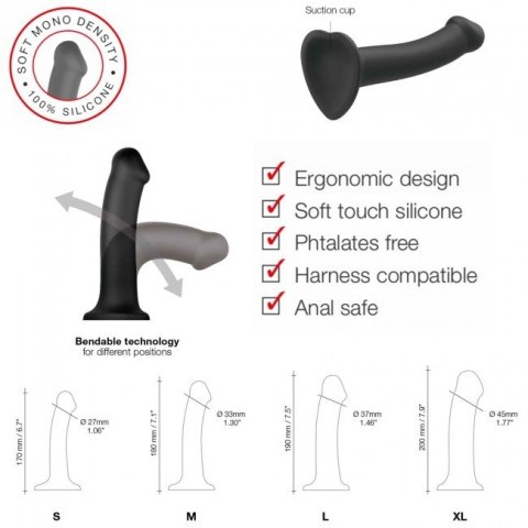 Dildo Mono Density Matte Old Rose L Dildo Mono Density Matte Old Rose L