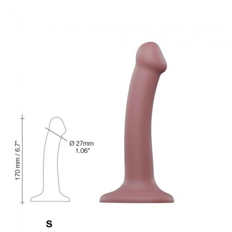 Dildo Mono Density Matte Old Rose S Dildo Mono Density Matte Old Rose S