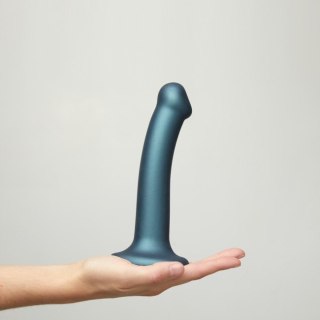 Dildo Mono Density Metallic Shine Duck Blue M