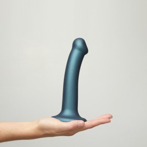Dildo Mono Density Metallic Shine Duck Blue M Dildo Mono Density Metallic Shine Duck Blue M
