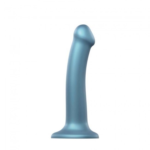 Dildo Mono Density Metallic Shine Duck Blue M Dildo Mono Density Metallic Shine Duck Blue M