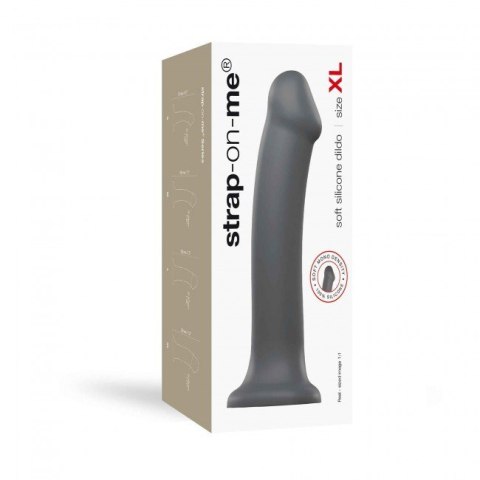 Dildo Strap-on-me Dildo Mono Density Matte XL Grey Dildo Strap-on-me Dildo Mono Density Matte XL Grey