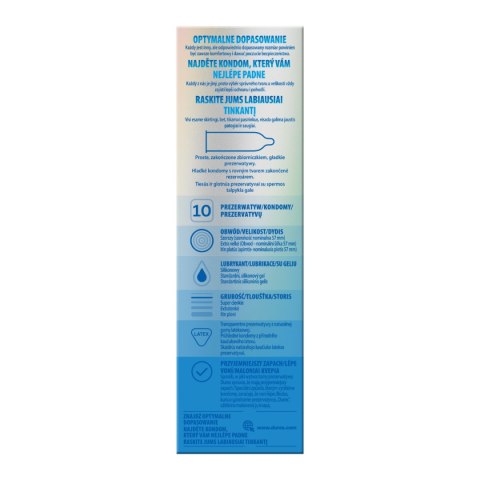 Durex Invisible XL Powiększone 10 szt. Durex Invisible XL Powiększone 10 szt.