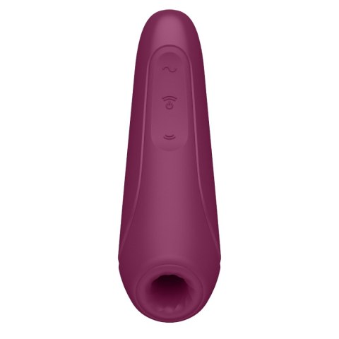 Satisfyer Curvy 1+ Rose Red incl. Bluetooth and App