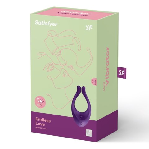 Satisfyer Endless Love Violet Multi Vibrator Satisfyer Endless Love Violet Multi Vibrator