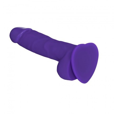 Soft Realistic Dildo Purple XL Soft Realistic Dildo Purple XL