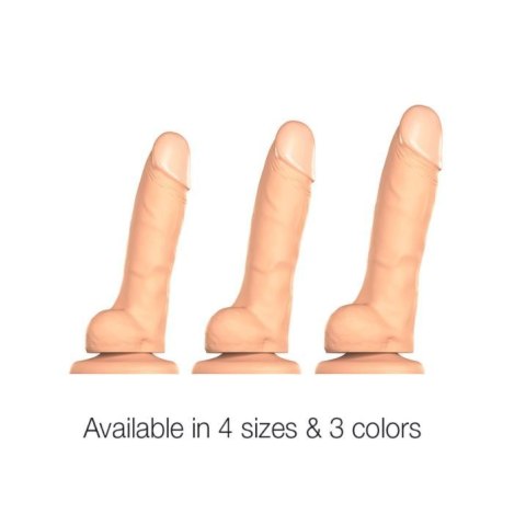Soft Realistic Dildo Vanilla M Soft Realistic Dildo Vanilla M