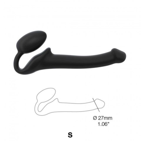 Strap-on-me Silicone bendable strap-on Black S Strap-on-me Silicone bendable strap-on Black S