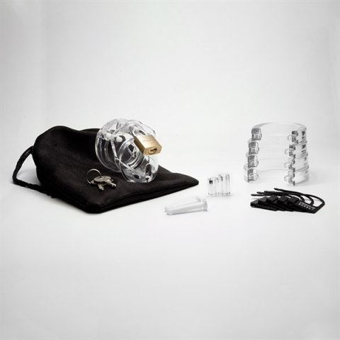 CB-X Mini Me Chastity Cage Clear CB-X Mini Me Chastity Cage Clear