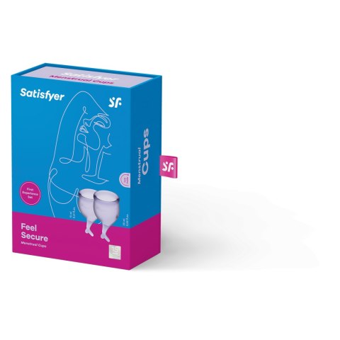 Feel Secure Menstrual Cup Set Lila Feel Secure Menstrual Cup Set Lila