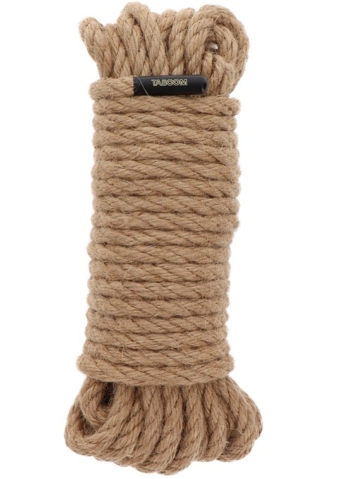 Konopna lina do wiązania Taboom Hemp Rope 10 Meter 7 mm Nude Konopna lina do wiązania Taboom Hemp Rope 10 Meter 7 mm Nude