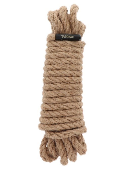 Konopna lina do wiązania Taboom Hemp Rope 5 Meter 7 mm Nude Konopna lina do wiązania Taboom Hemp Rope 5 Meter 7 mm Nude