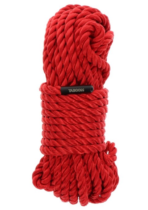 Lina do wiązania Taboom Bondage Rope 10 meter 7 mm Red Lina do wiązania Taboom Bondage Rope 10 meter 7 mm Red