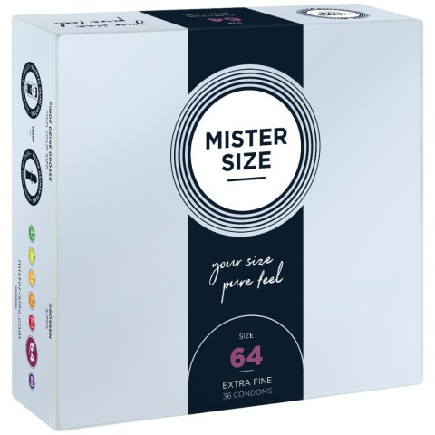 Mister.Size Condoms 64 mm 36 Pieces Mister.Size Condoms 64 mm 36 Pieces