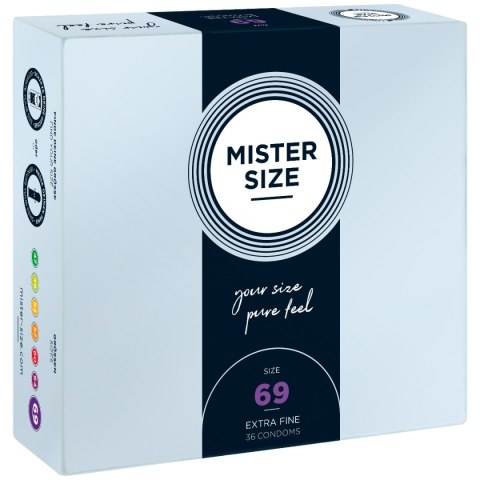 Mister.Size Condoms 69 mm 36 Pieces Mister.Size Condoms 69 mm 36 Pieces