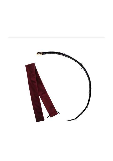 Skórzany pejcz w kształcie pędu róży z kolcami Zalo & Upko Leather Thorn Whip Skórzany pejcz w kształcie pędu róży z kolcami Zalo & Upko Leather Thorn Whip