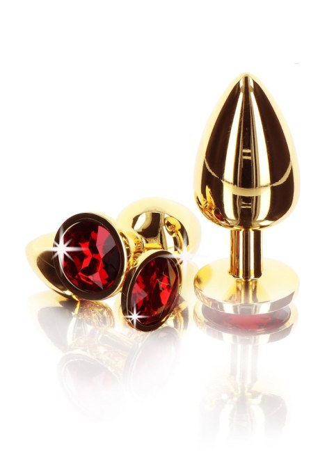 Średni metalowy korek analny z kryształkiem Taboom Butt Plug With Diamond Jewel M Średni metalowy korek analny z kryształkiem Taboom Butt Plug With Diamond Jewel M