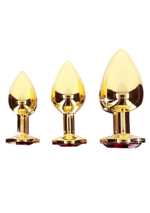 Średni metalowy korek analny z kryształkiem Taboom Butt Plug With Diamond Jewel M Średni metalowy korek analny z kryształkiem Taboom Butt Plug With Diamond Jewel M