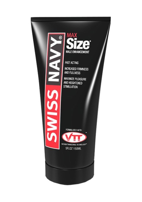 Swiss Navy Max Size Cream 150ml Swiss Navy Max Size Cream 150ml