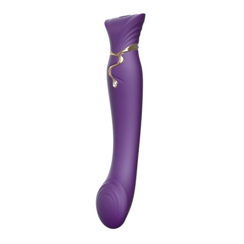 Wibrator pulsacyjny do punktu G Zalo Queen Twilight Purple Wibrator pulsacyjny do punktu G Zalo Queen Twilight Purple