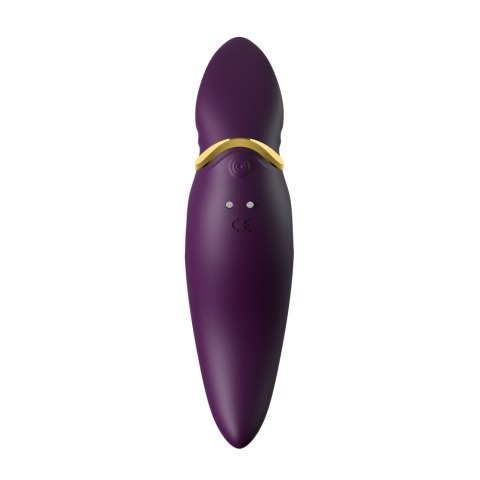 Wielofunkcyjny wibrator punktowy Zalo Hero Twilight Purple