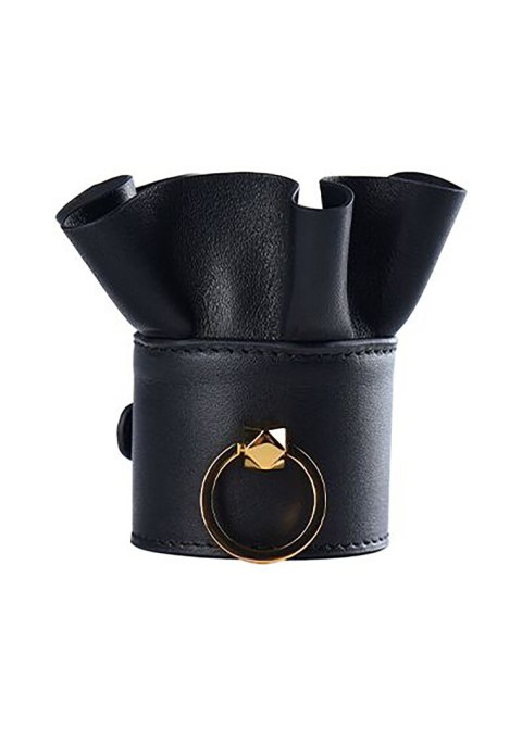 Zalo & Upko Leather Lacelike Handcuffs Zalo & Upko Leather Lacelike Handcuffs