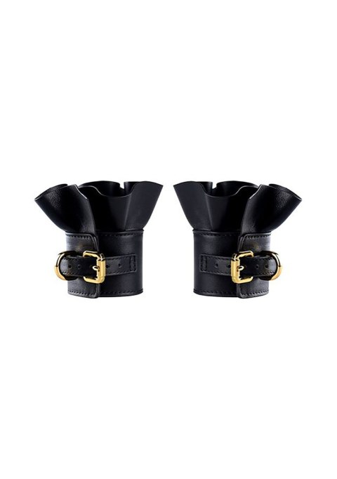 Zalo & Upko Leather Lacelike Handcuffs Zalo & Upko Leather Lacelike Handcuffs