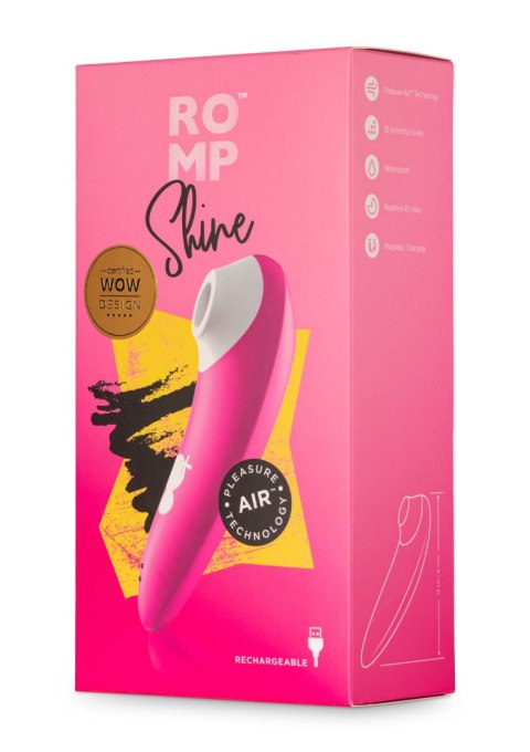 Bezdotykowy stymulator łechtaczki Romp Shine