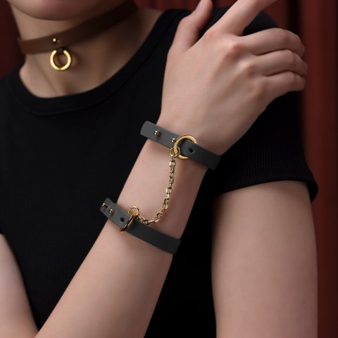 Delikatne skórzane kajdanki Upko Leather Thin Bracelets