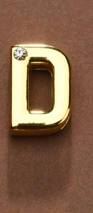 Litera do personalizacji obróżki lub kajdanek Upko Letter D