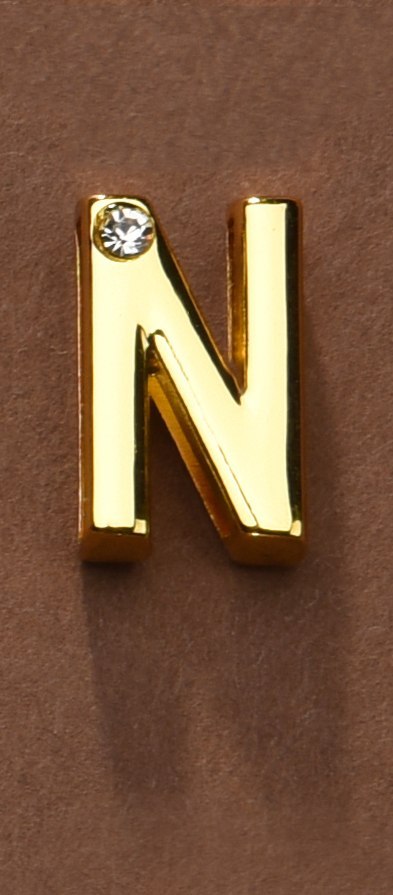 Litera do personalizacji obróżki lub kajdanek Upko Letter N Litera do personalizacji obróżki lub kajdanek Upko Letter N