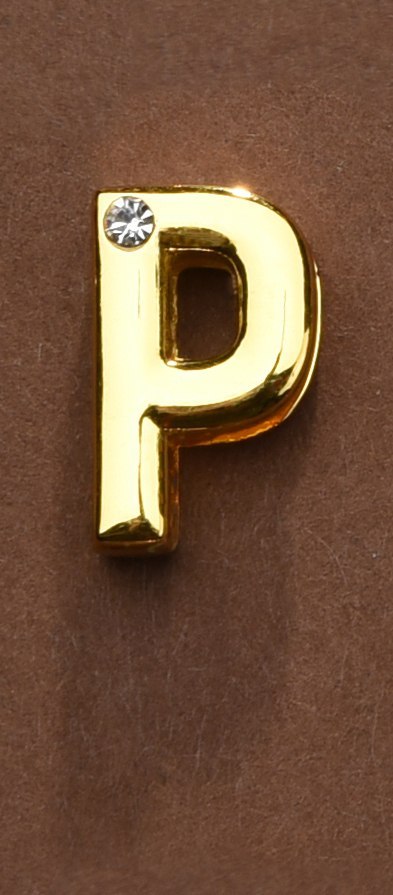 Litera do personalizacji obróżki lub kajdanek Upko Letter P Litera do personalizacji obróżki lub kajdanek Upko Letter P